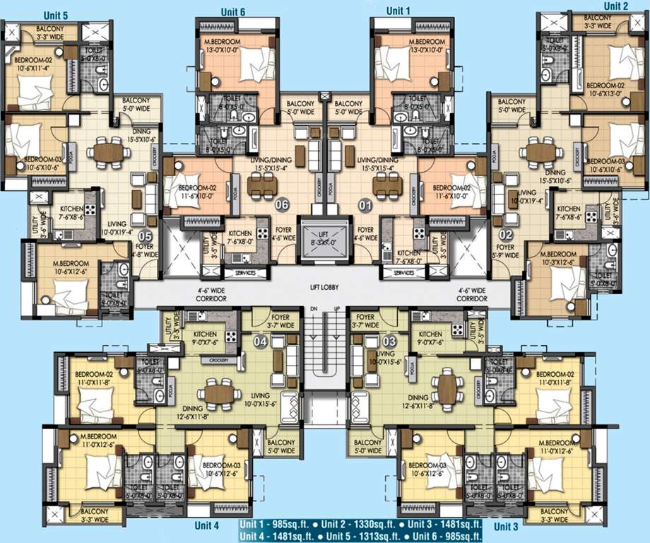 Images for Cluster Plan of Sugal and Damani Foundations Lake Side