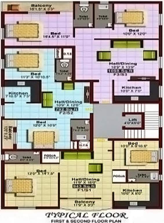 Images for Cluster Plan of Anandaguru Sahasra Enclave