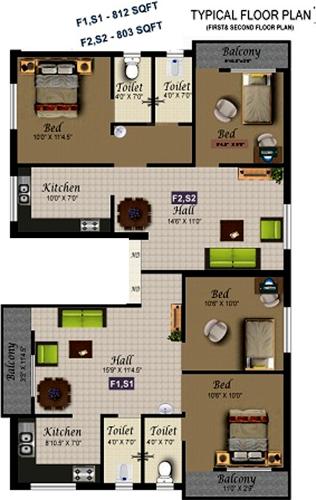 Images for Cluster Plan of Anandaguru Sukriti Enclave