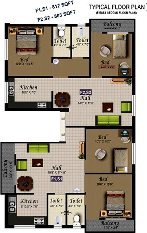Images for Cluster Plan of Anandaguru Sukriti Enclave