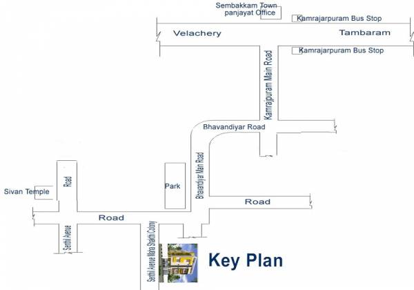 Images for Location Plan of Anandaguru Sukriti Enclave