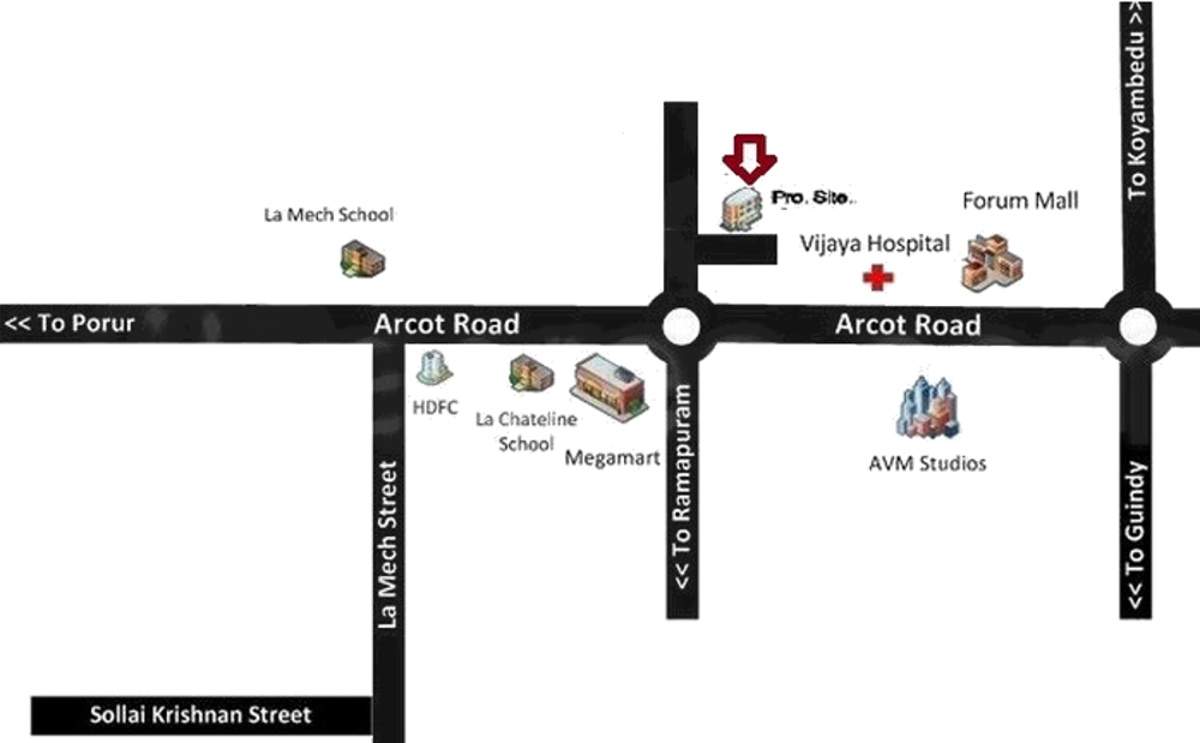 Images for Location Plan of Saravana Sri Saravana Flats