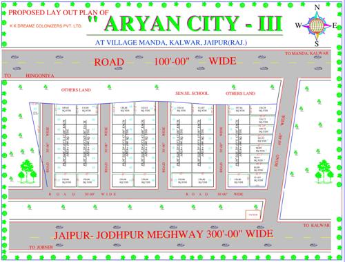 Images for Layout Plan of  Aryan City III