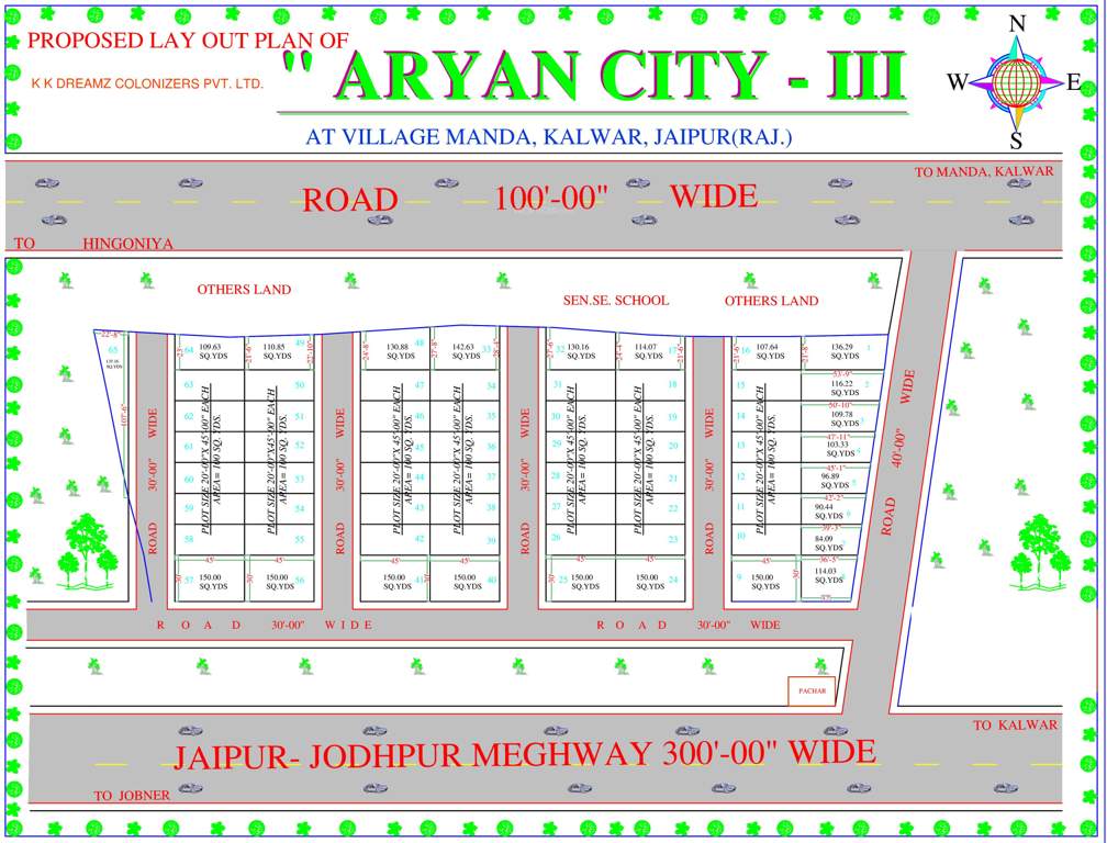 Images for Layout Plan of Aryan City III