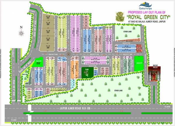 Images for Layout Plan of Gokul Kripa Royal Green City