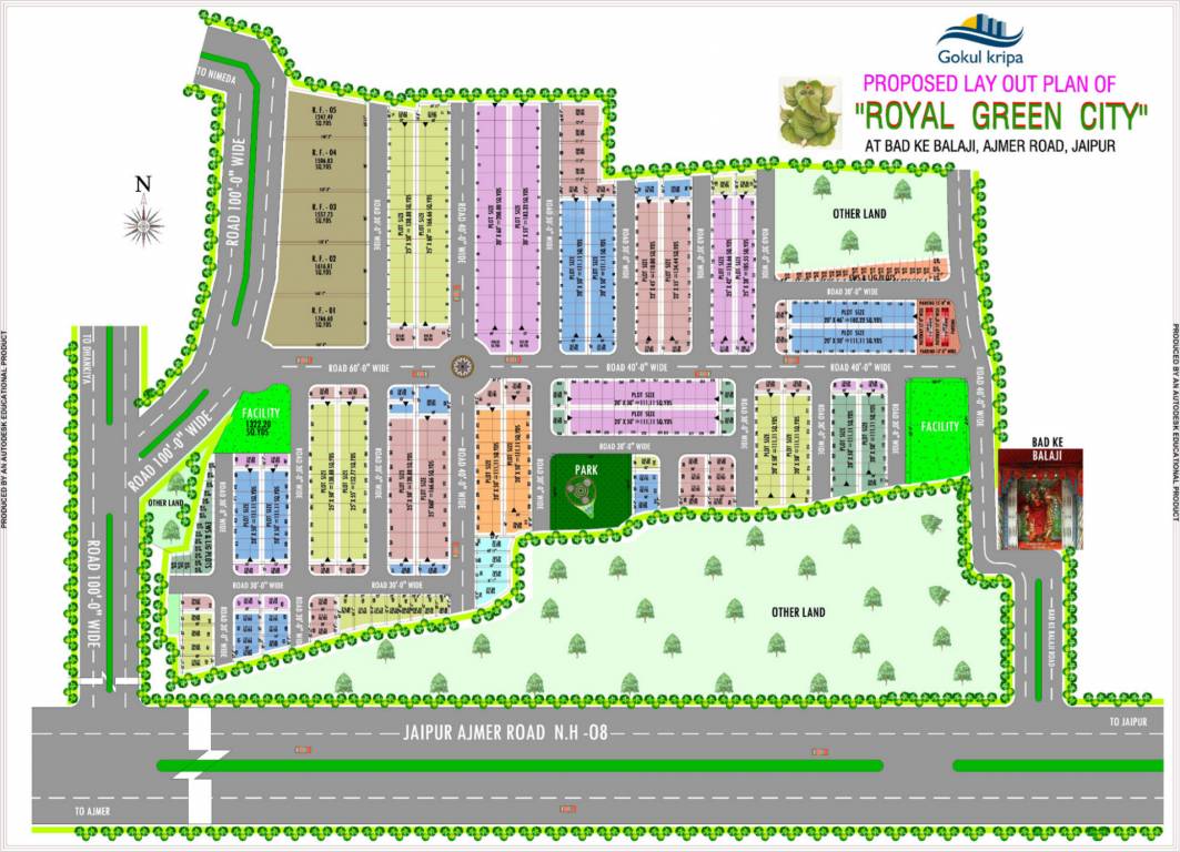 Images for Layout Plan of Gokul Kripa Royal Green City