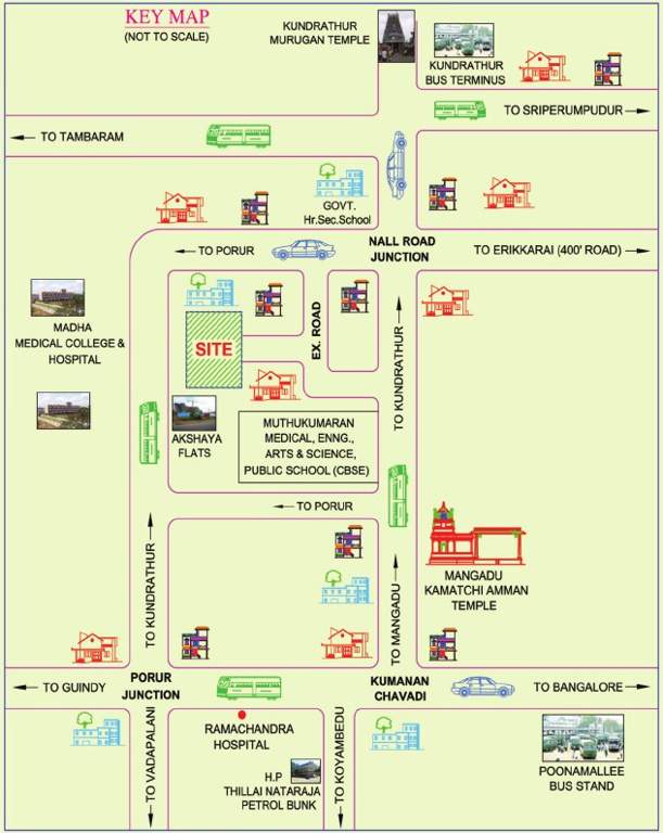 Images for Location Plan of Sai Thillai Nataraja Nagar
