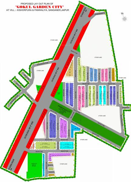 Images for Layout Plan of Gokul Kripa Garden City