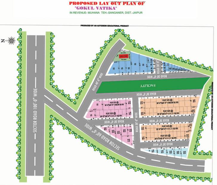 Images for Layout Plan of Gokul Kripa Vatika