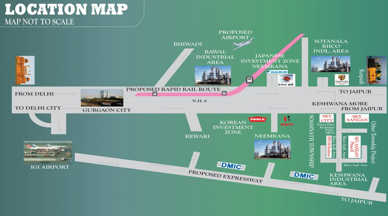 shyam residency Location Plan
