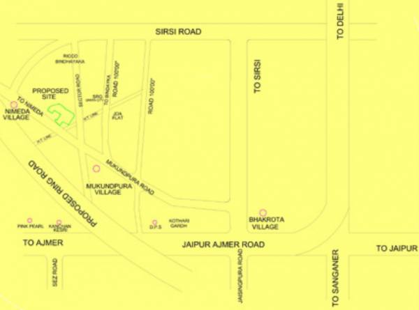 Images for Location Plan of Gokul Kripa Green City I Images for Location Plan of Gokul Kripa Green City I