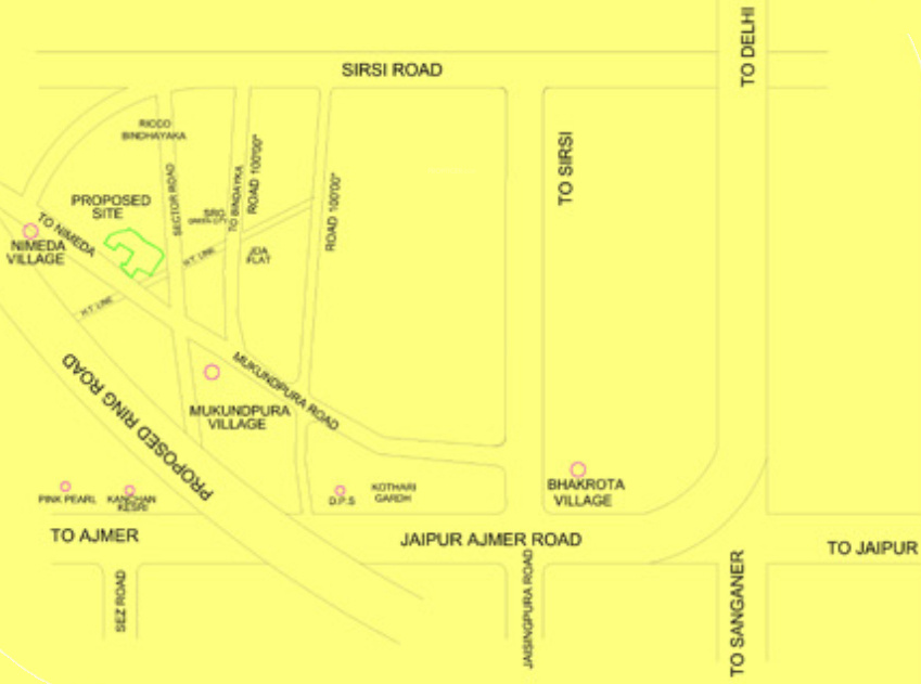 Images for Location Plan of Gokul Kripa Green City I