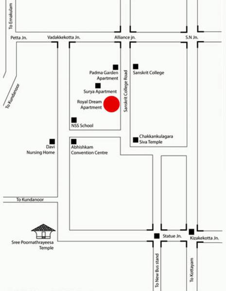 royal-projects-group dream Location Plan