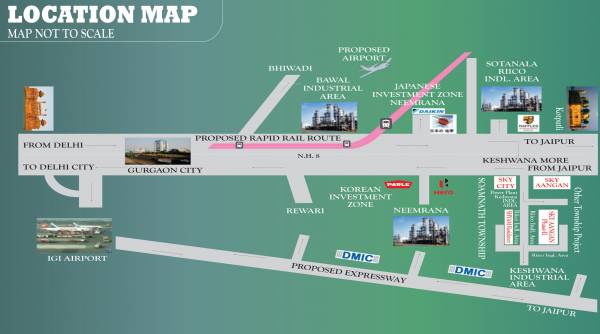  aangan Location Plan