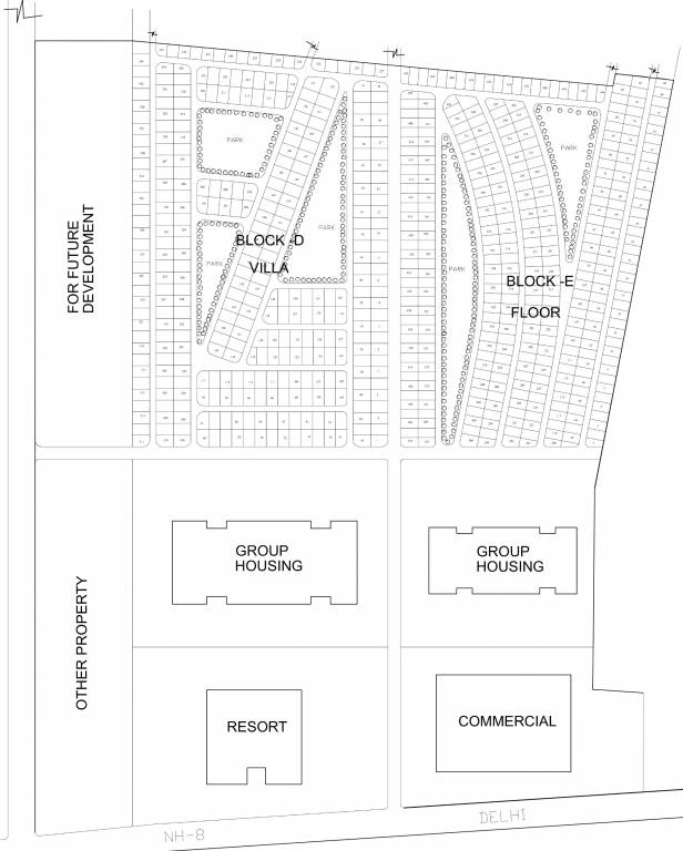 Images for Layout Plan of Grand Nikunj Garden Plot