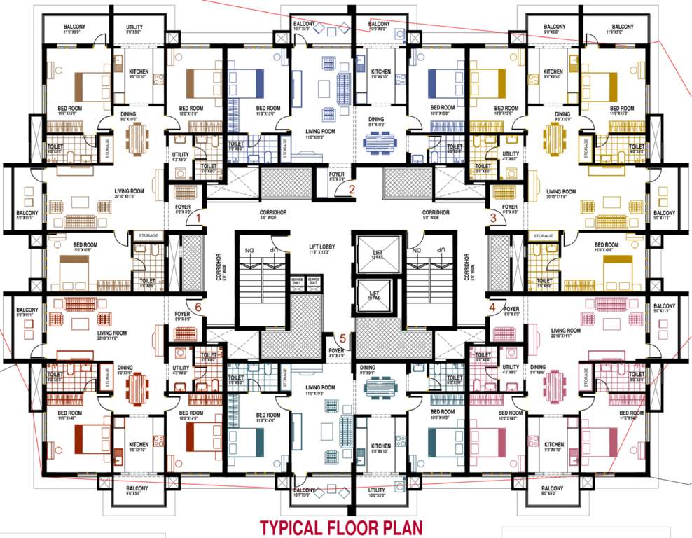 Images for Cluster Plan of Nirmaan Evanna Homes