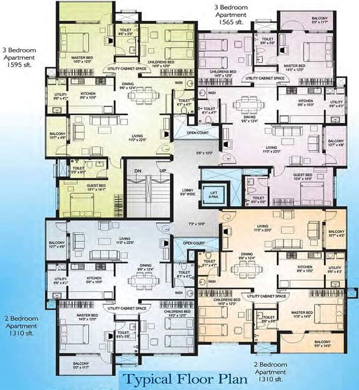 Images for Cluster Plan of Nirmaan Homes Bhargavi Gloria Residency