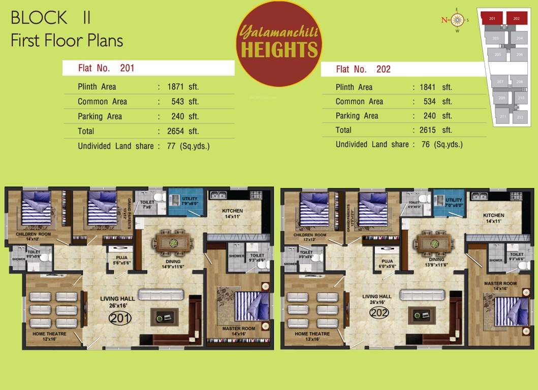 Images for Cluster Plan of RRSA Yalamanchili Heights