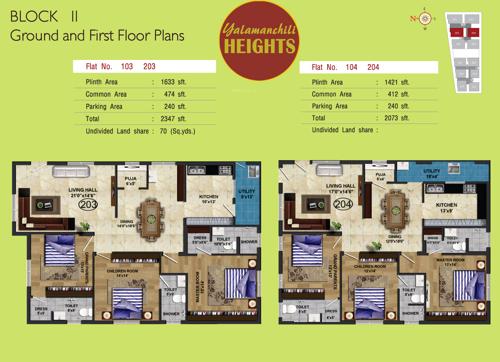 Images for Cluster Plan of RRSA Yalamanchili Heights