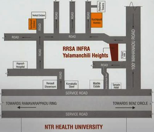 Images for Location Plan of RRSA Yalamanchili Heights