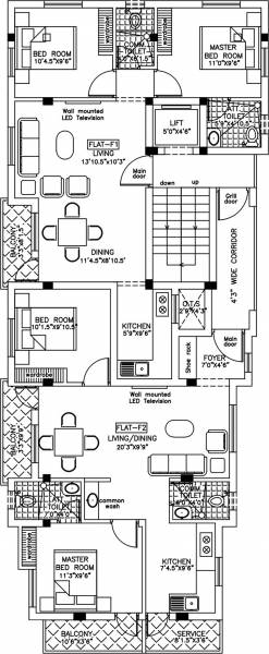 Images for Cluster Plan of Subashi Aadhi Castle