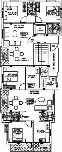 Images for Cluster Plan of Subashi Aadhi Castle