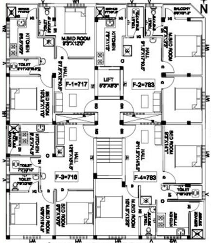 sri-krishna-palace-b Images for Cluster Plan of Sri Lakshmi Ram Constructions Sri Krishna Palace B