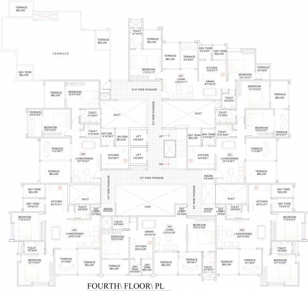 Images for Cluster Plan of Calyx Parineeta Images for Cluster Plan of Calyx Parineeta