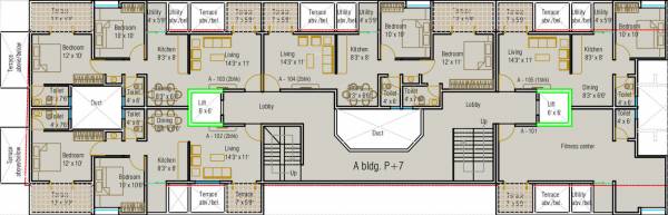 Images for Cluster Plan of Yashada Bluewoods