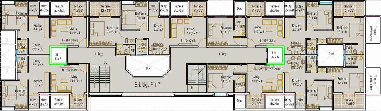 Images for Cluster Plan of Yashada Bluewoods