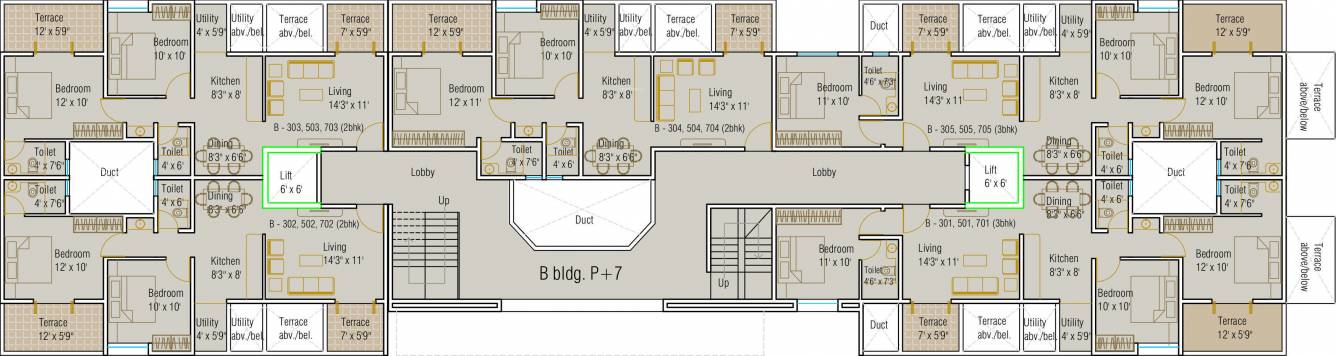 Images for Cluster Plan of Yashada Bluewoods