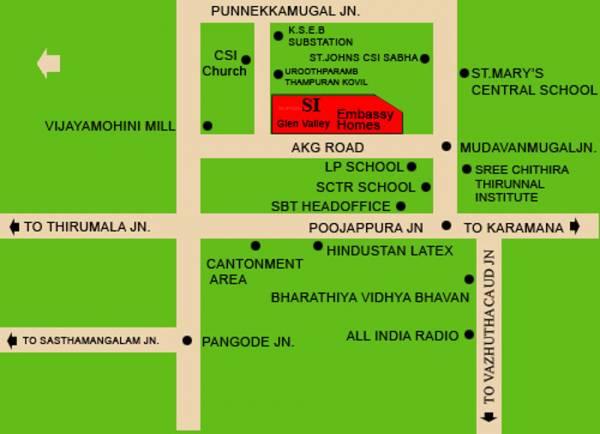 Images for Location Plan of Si Embassy Homes 2 Images for Location Plan of Si Embassy Homes 2