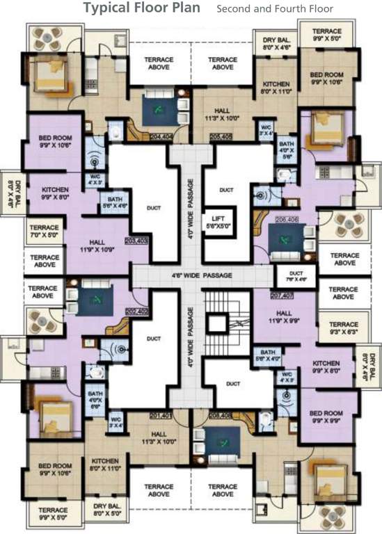 Images for Cluster Plan of Srrinivas Ssky