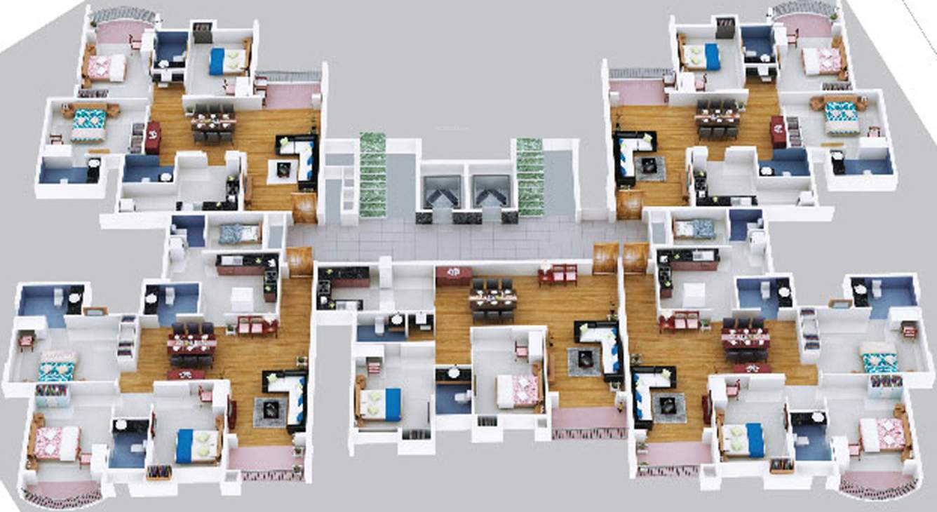  alisha Images for Cluster Plan of Olive Alisha