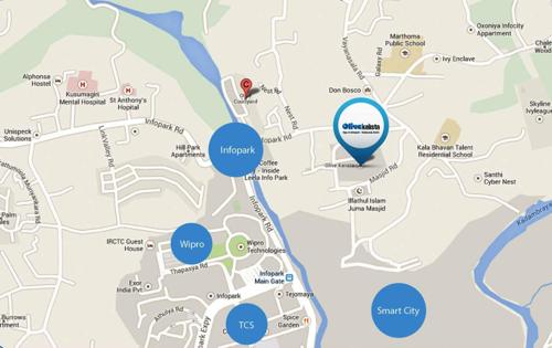  alisha Images for Location Plan of Olive Alisha