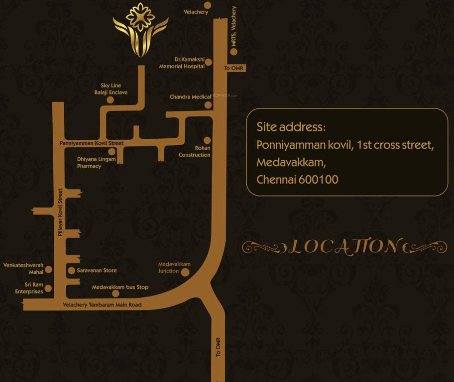 varishtaa Images for Location Plan of Poomalai Varishtaa