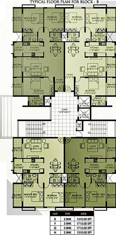 Images for Cluster Plan of Citadel Developers Jade Apartments