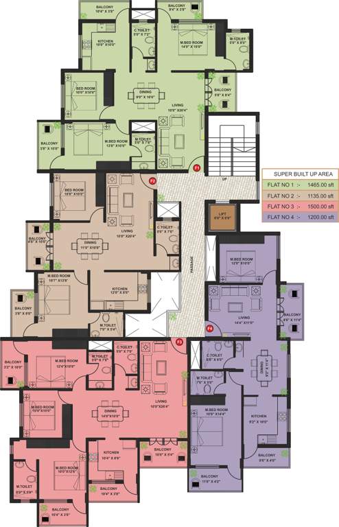 Images for Cluster Plan of MB Suvarna Builders and Developers Nest