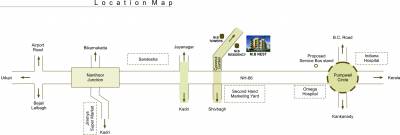 Images for Location Plan of MB Suvarna Builders and Developers Nest Images for Location Plan of MB Suvarna Builders and Developers Nest
