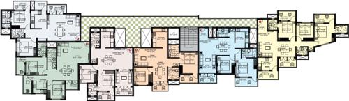 Images for Cluster Plan of MB Suvarna Builders and Developers Residency