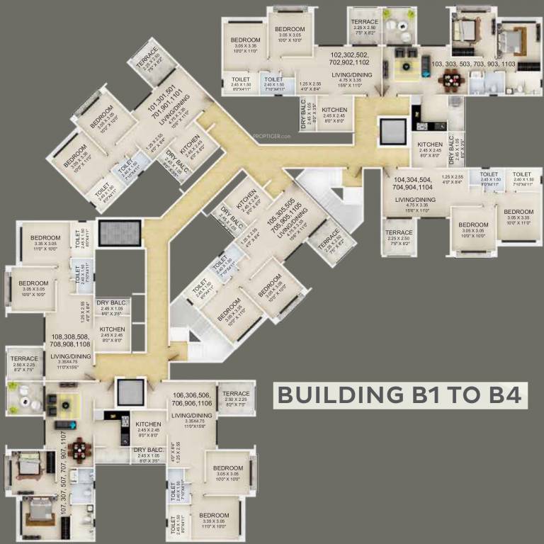 Images for Cluster Plan of Guardian Eastern Meadows