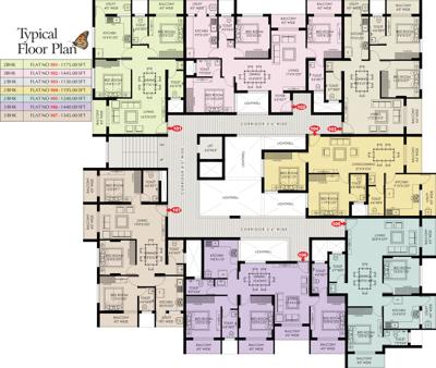 Images for Cluster Plan of Bharathi Manjeeth Residency