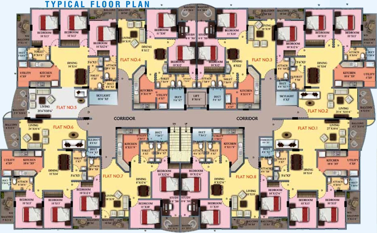 Images for Cluster Plan of Saim Residency