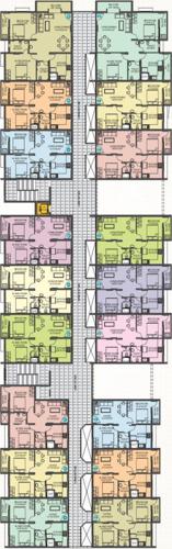 Wing A, Wing B and Wing C Cluster Plan from 1st to 4th Floor guardian-infrastructure shanthala-shravan-residency Wing A, Wing B and Wing C Cluster Plan from 1st to 4th Floor