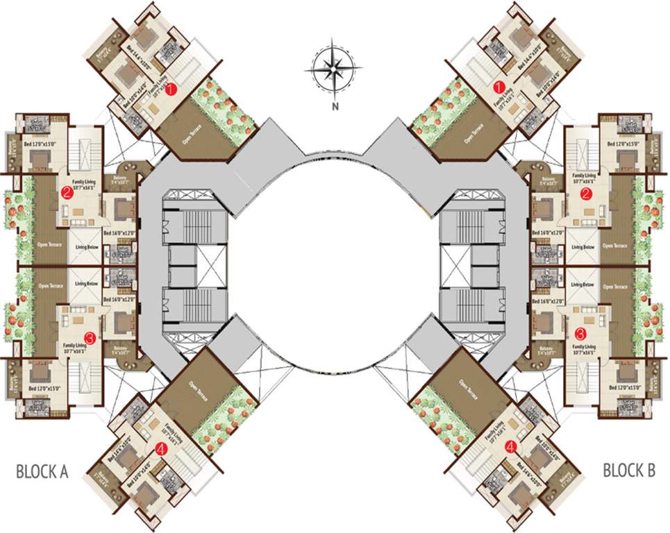  meadows Images for Cluster Plan of BR Property Developers Private Limited Meadows