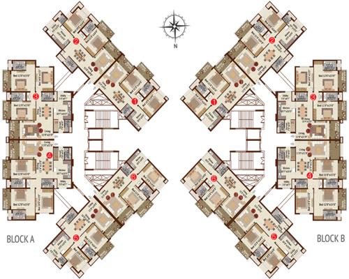  meadows Images for Cluster Plan of BR Property Developers Private Limited Meadows