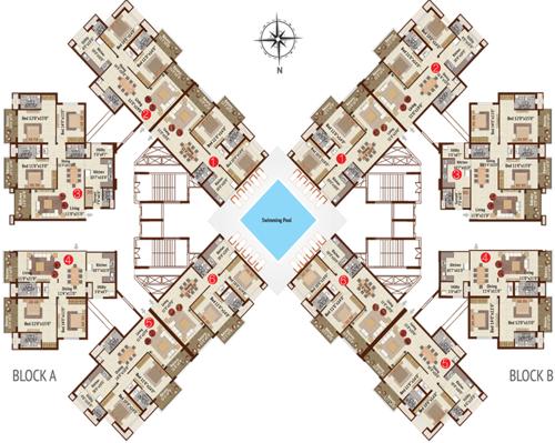  meadows Images for Cluster Plan of BR Property Developers Private Limited Meadows