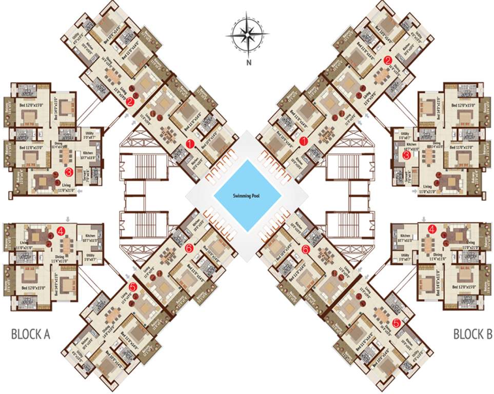  meadows Images for Cluster Plan of BR Property Developers Private Limited Meadows