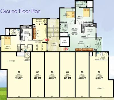 Images for Cluster Plan of SMR Westgate Venezia