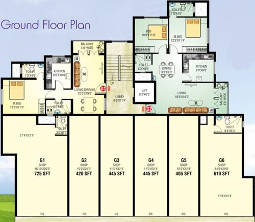 Images for Cluster Plan of SMR Westgate Venezia